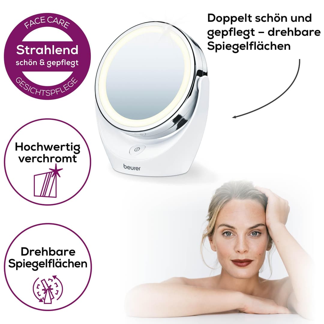 BEURER Kosmetikspiegel BS 49 | Weiß