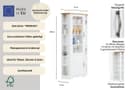 OTTO home Eckvitrine Trinidad | Weiß 3