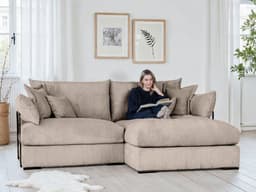 Home affaire Ecksofa Casa XL L-Form | Beige