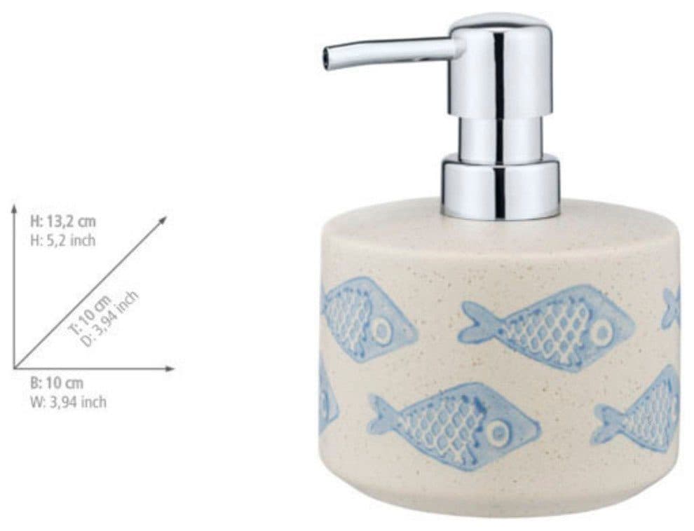 Wenko Seifenspender Aquamarin | Beige