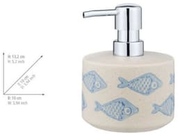 Wenko Seifenspender Aquamarin | Beige