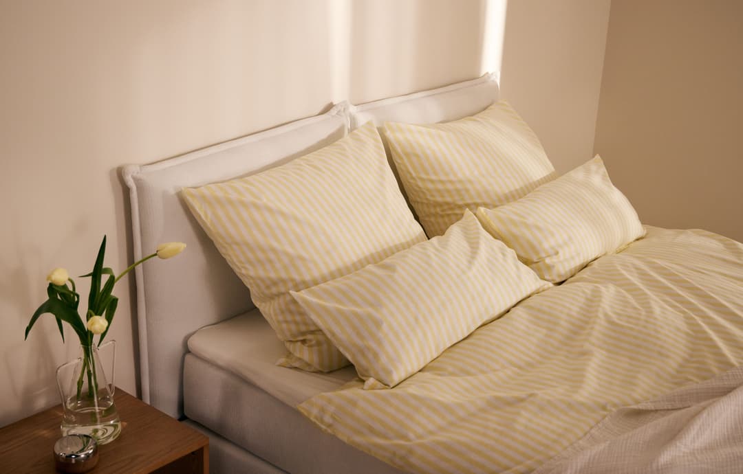 LeGer Home by Lena Gercke Bettwäsche Linnea | Gelb