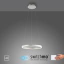 JUST LIGHT Pendelleuchte RITUS | Silber
