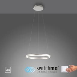 JUST LIGHT Pendelleuchte RITUS | Silber