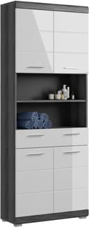 welltime Hochschrank SIENA | Mehrfarbig
