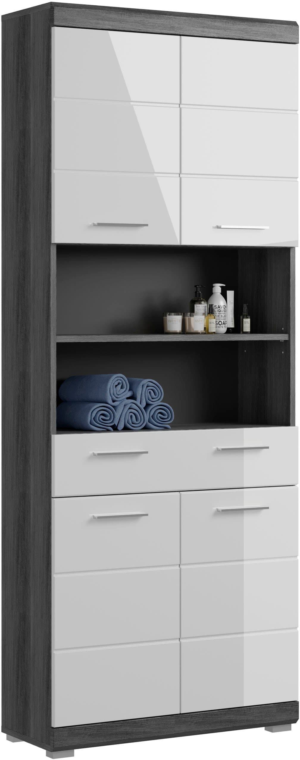 welltime Hochschrank SIENA | Mehrfarbig