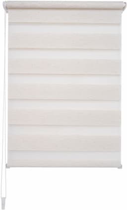 Doppelrollo Klemmfix-Duo-Rollo | Beige