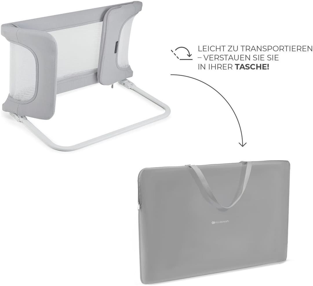 Kinderkraft Guard and Dream Bettschutzgitter | Grau