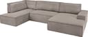 Home affaire Wohnlandschaft SHERWOOD | Grau 5