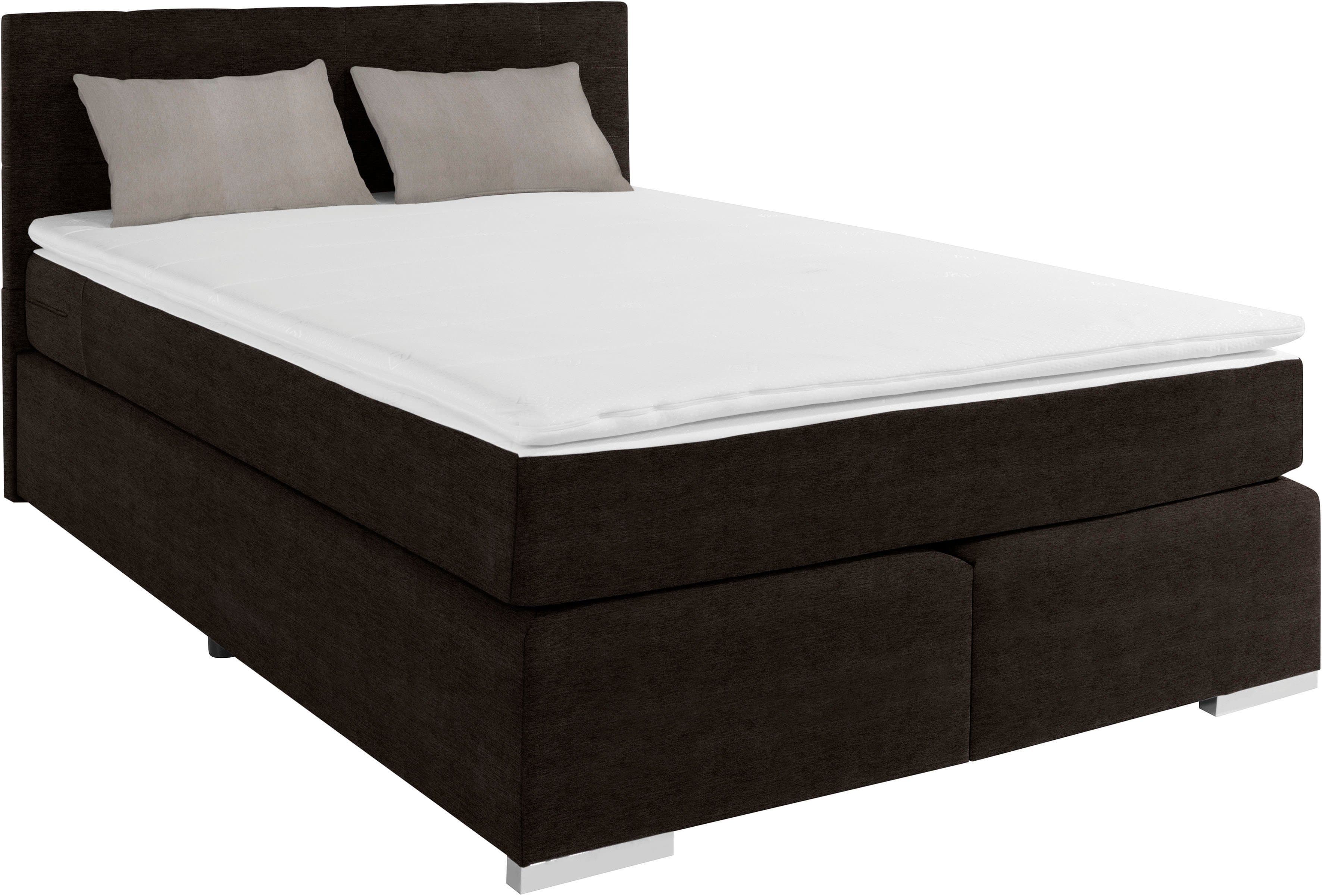 COTTA Boxspringbett Simba | Braun