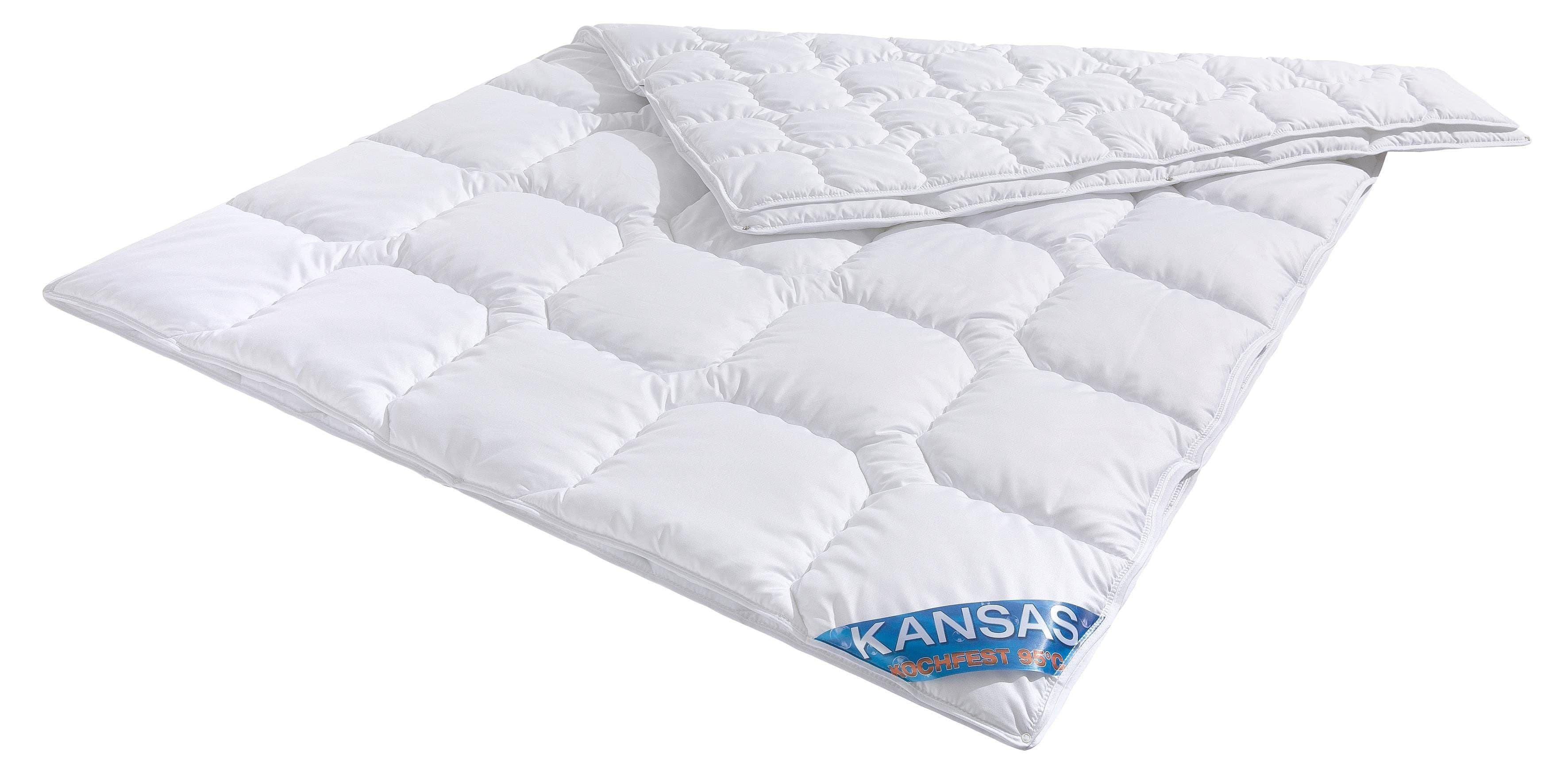 fan Microfaserbettdecke Kansas | Weiß