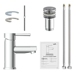 welltime Waschtischarmatur PARIS | Silber