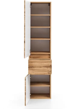welltime Livorno Seitenschrank | Holztöne