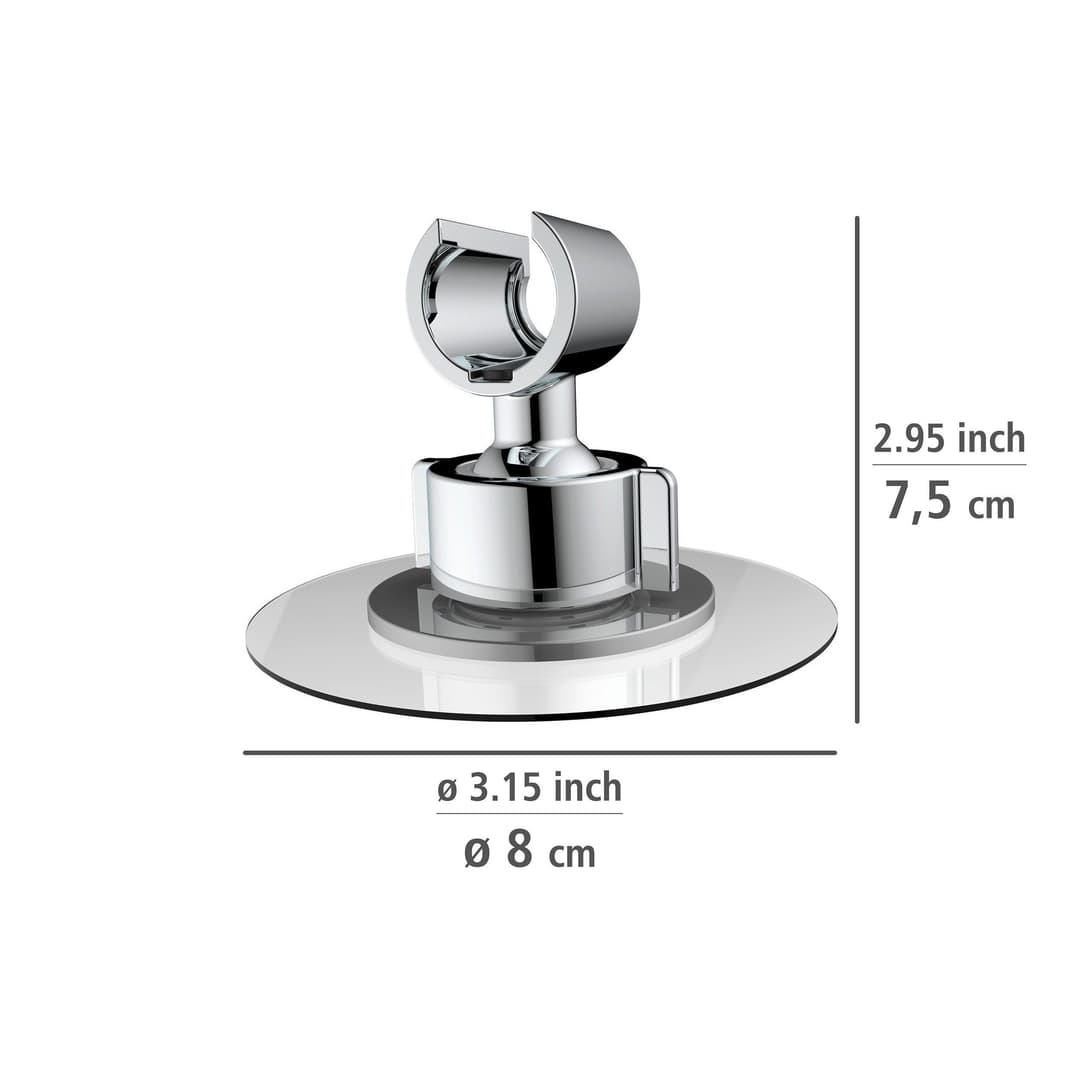 WENKO Brausehalter 360
° | Silber
