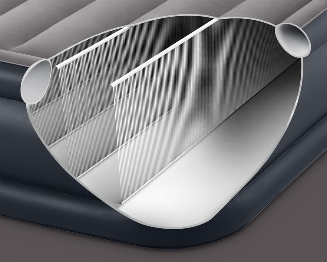Intex Luftbett DuraBeam DeluxePill.RestR. | Grau