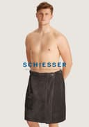 Schiesser Saunakilt Turin | Grau 2