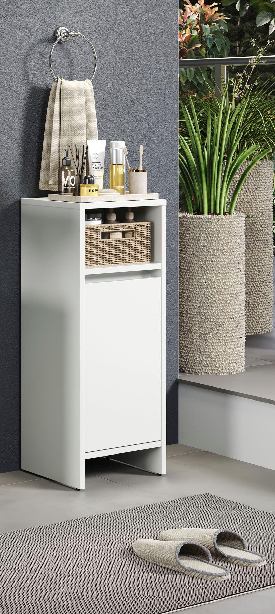 INOSIGN Midischrank Banta | Weiß