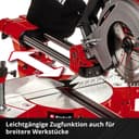 Einhell Akku-Kapp-Gehrungssäge TE-SM 36/210 Li - Solo | Rot 5