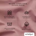 Schlafgut Spannbettlaken CASUAL | Lila 3