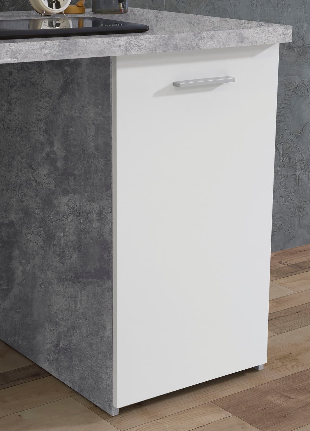 FORTE Schreibtisch Netta | Grau