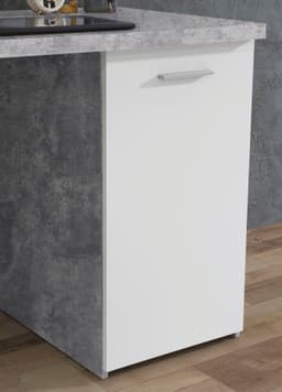 FORTE Schreibtisch Netta | Grau