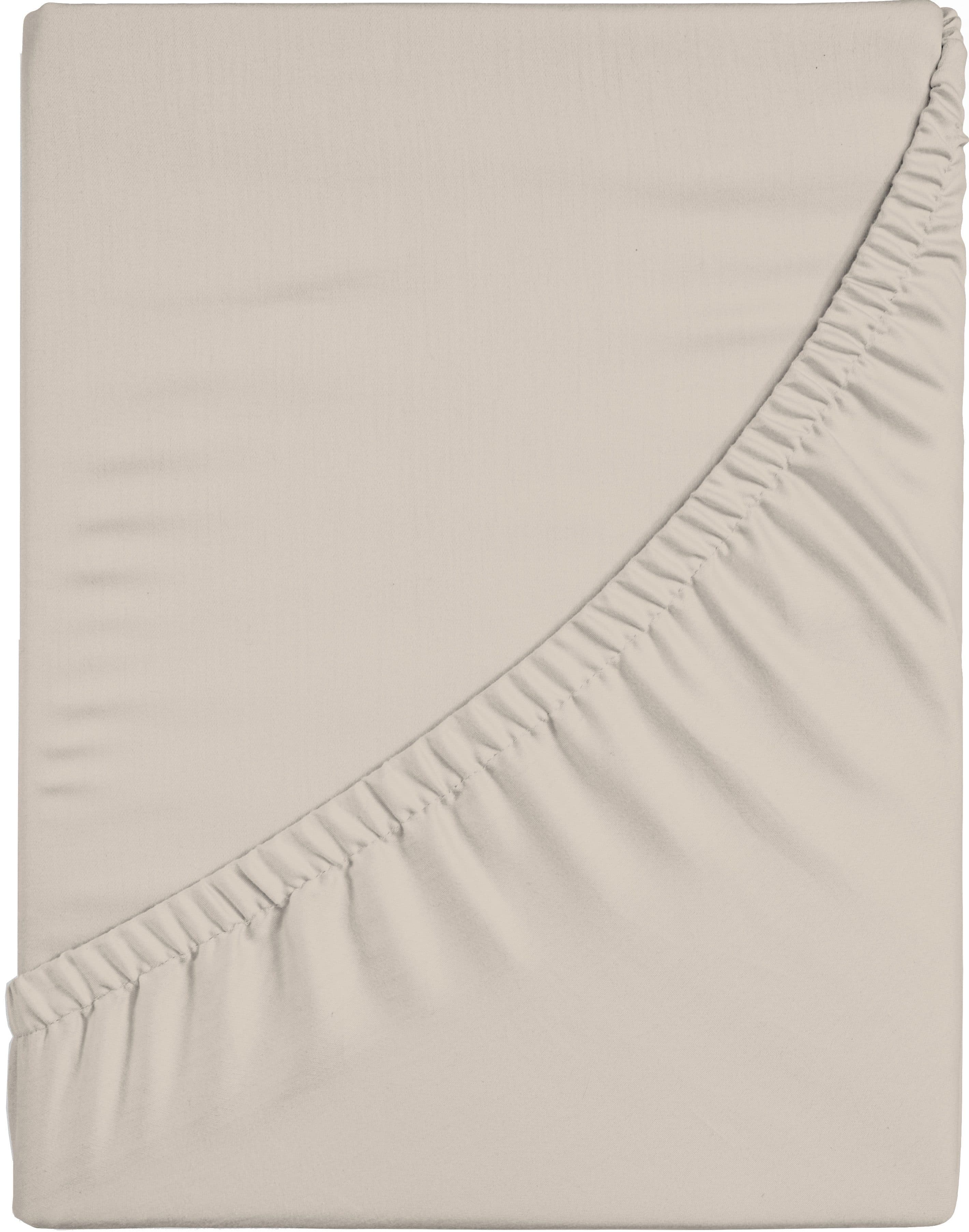bellana Premium-Stretch Spannbettlaken | Beige
