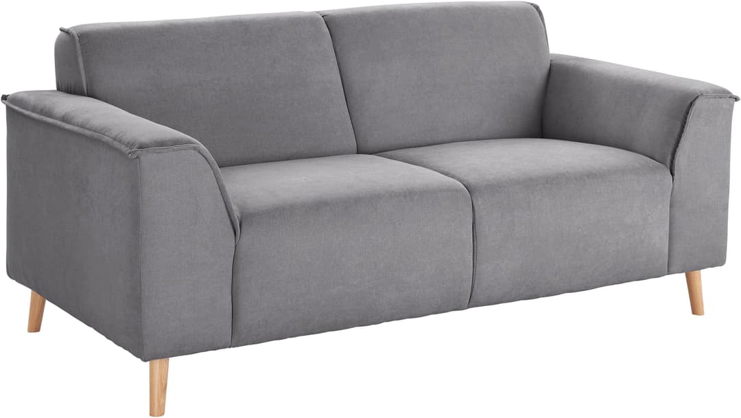Home affaire Janek 2-Sitzer Sofa | Grau