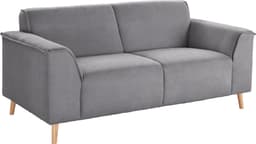 Home affaire Janek 2-Sitzer Sofa | Grau