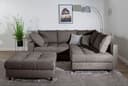 COLLECTION AB Ecksofa Toni L-Form | Grau