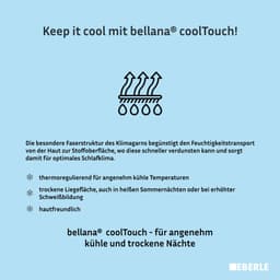 bellana Spannbettlaken bellana coolTouch | Beige