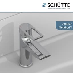 Schütte DERBY Waschtischarmatur | Silber