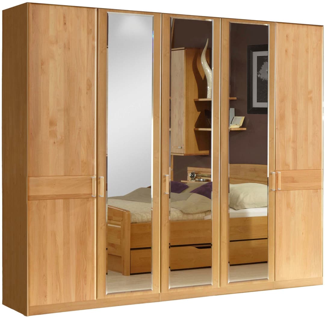 WIEMANN Kleiderschrank Lausanne | Holztöne