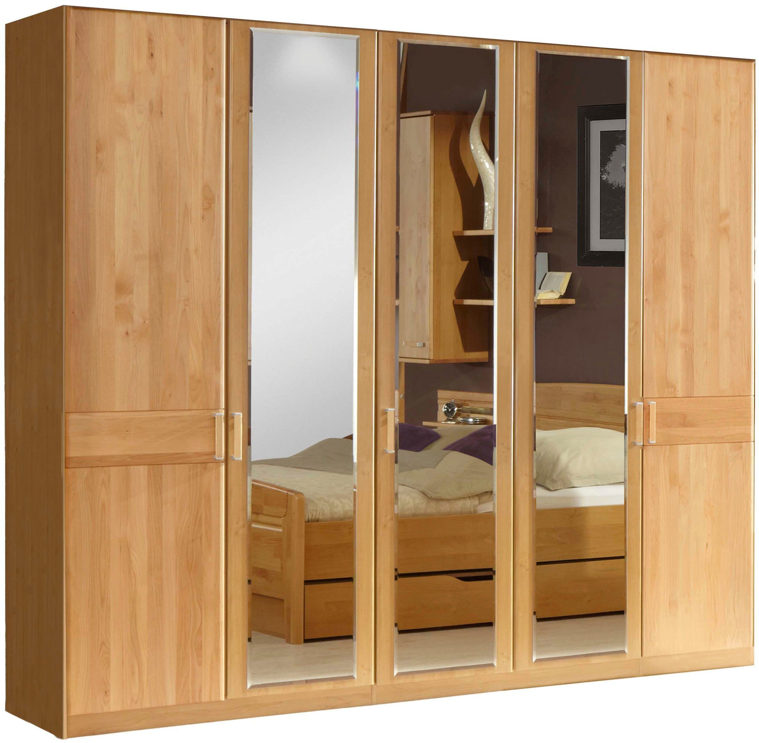 WIEMANN Kleiderschrank Lausanne | Holztöne