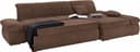 DOMO collection Ecksofa NMoric XXL | Braun