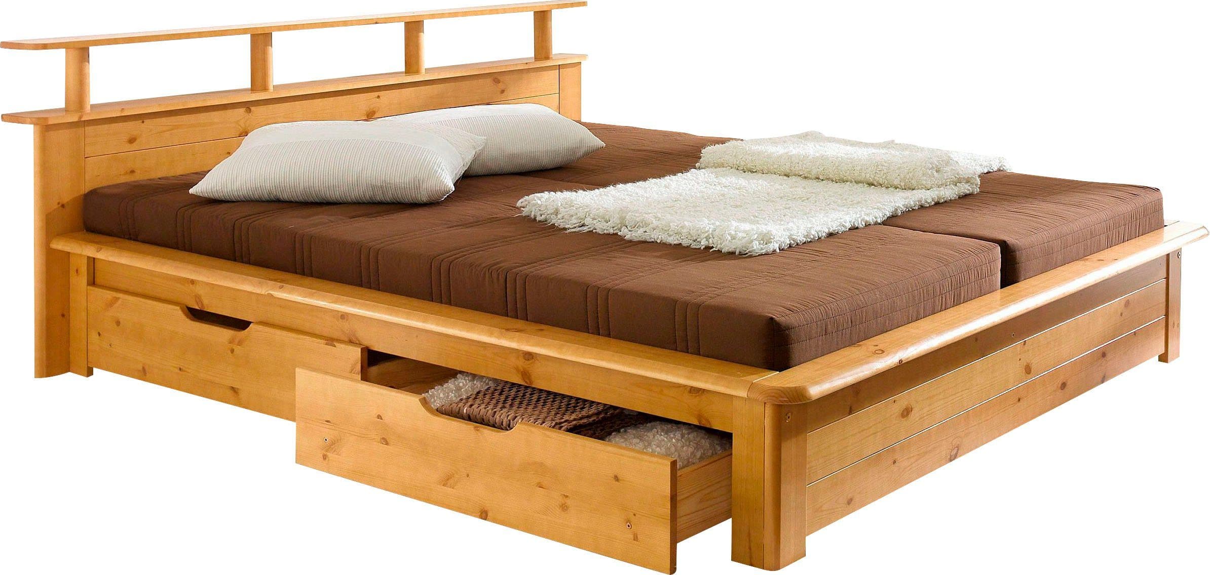 OTTO home Funktionsbett FINJA | Holztöne