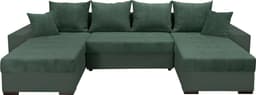 COLLECTION AB Wohnlandschaft Josy XL U-Form | Grün