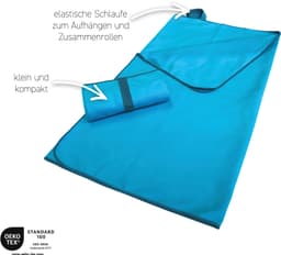 OTTO home Sporthandtuch Elja | Türkis