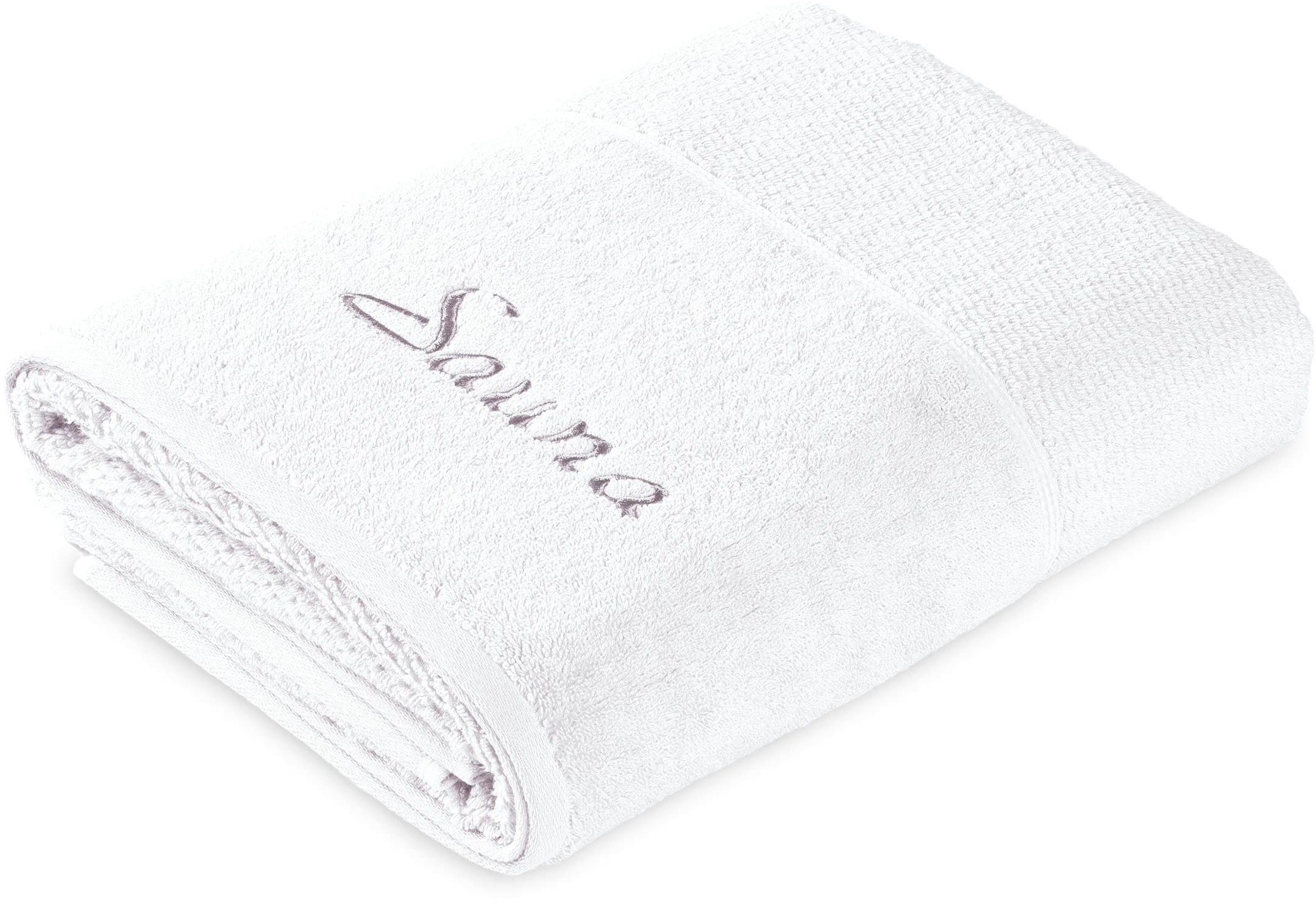 Möve for frottana Saunatuch Pearl | Weiß
