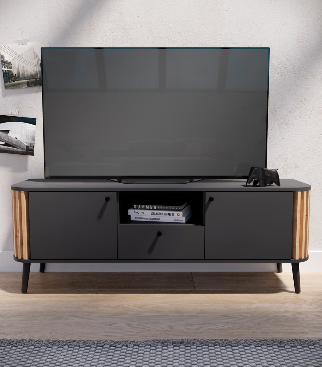 Home affaire Lowboard Stavanger | Grau