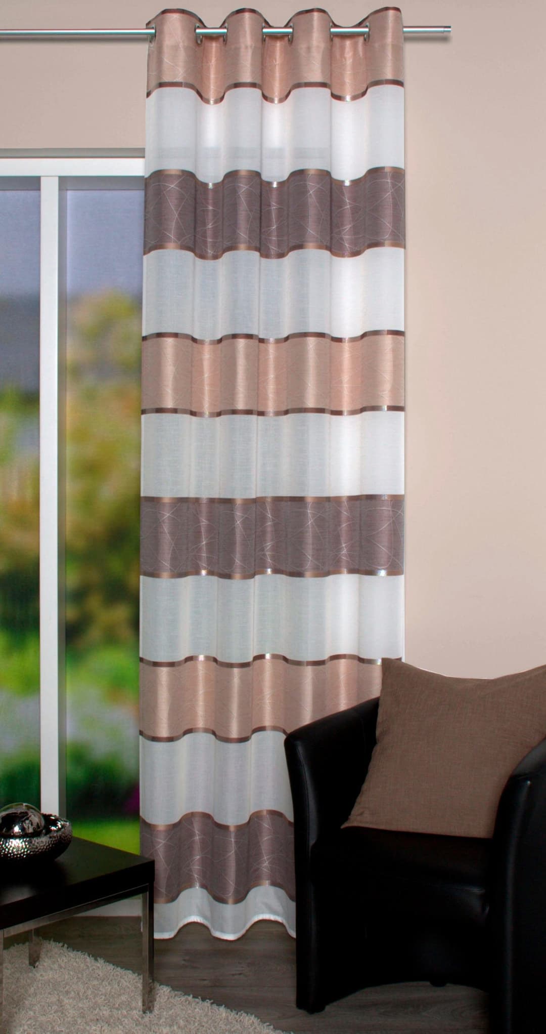 HOME WOHNIDEEN Vorhang WALTERS | Beige