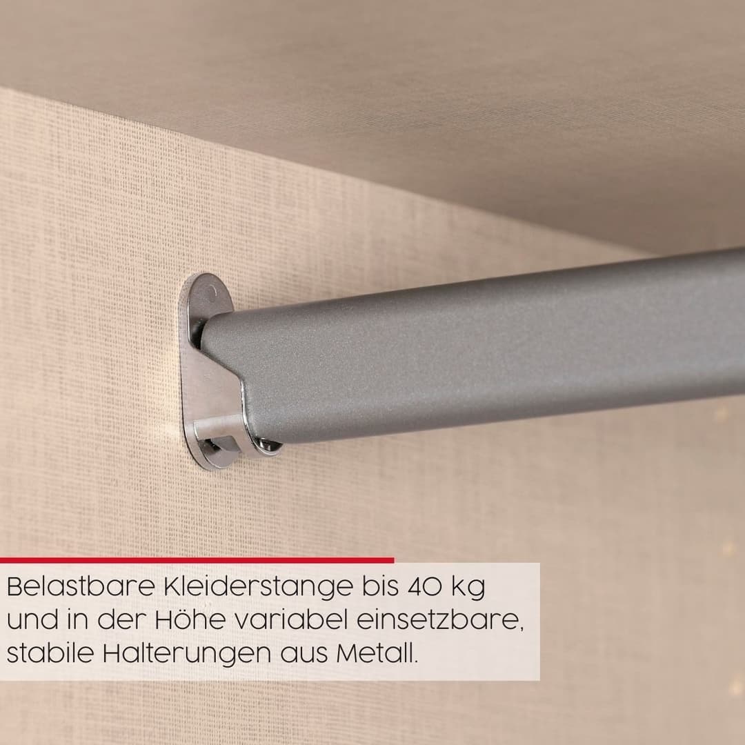 LeGer Home by Lena Gercke Kleiderschrank SERINA | Beige