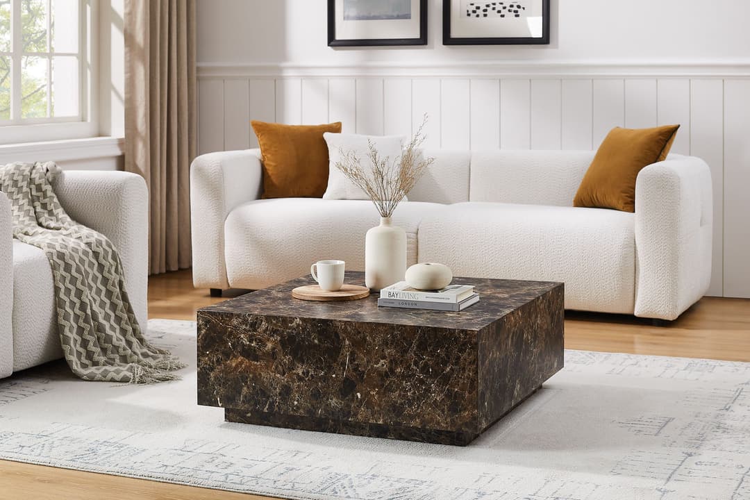 SalesFever Couchtisch Almería | Braun