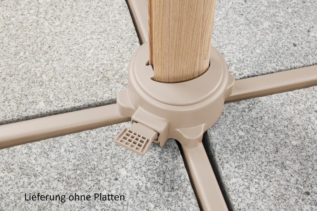 Schneider Schirme Ampelschirm »Rhodos Twist Loft« | Grün