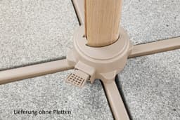 Schneider Schirme Ampelschirm »Rhodos Twist Loft« | Grün
