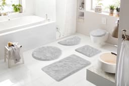Grund Badematte Melos | Grau