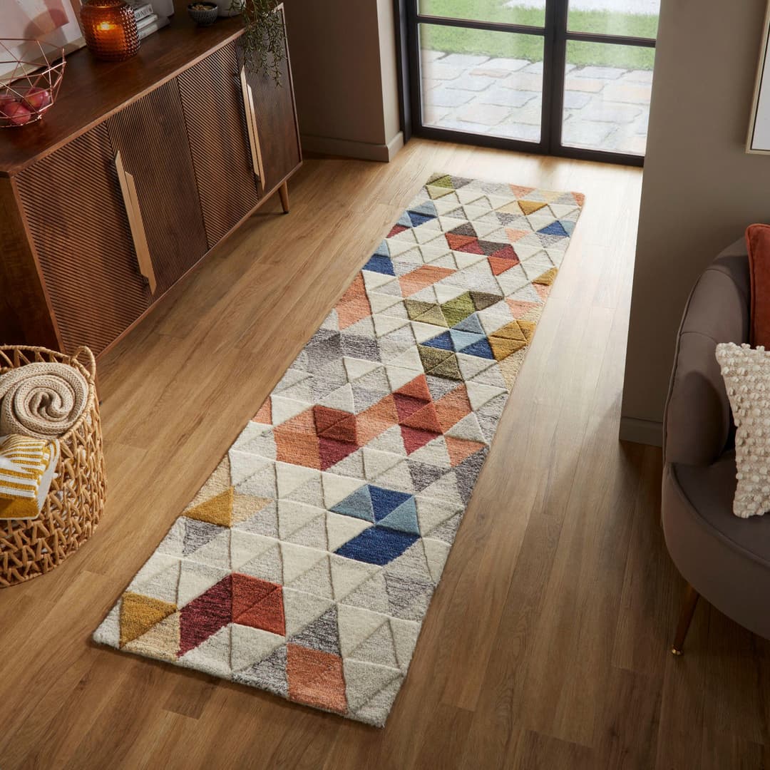 FLAIR RUGS Läufer Amari | Mehrfarbig