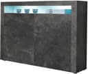 borchardt Möbel Highboard Santa Fe | Grau 2
