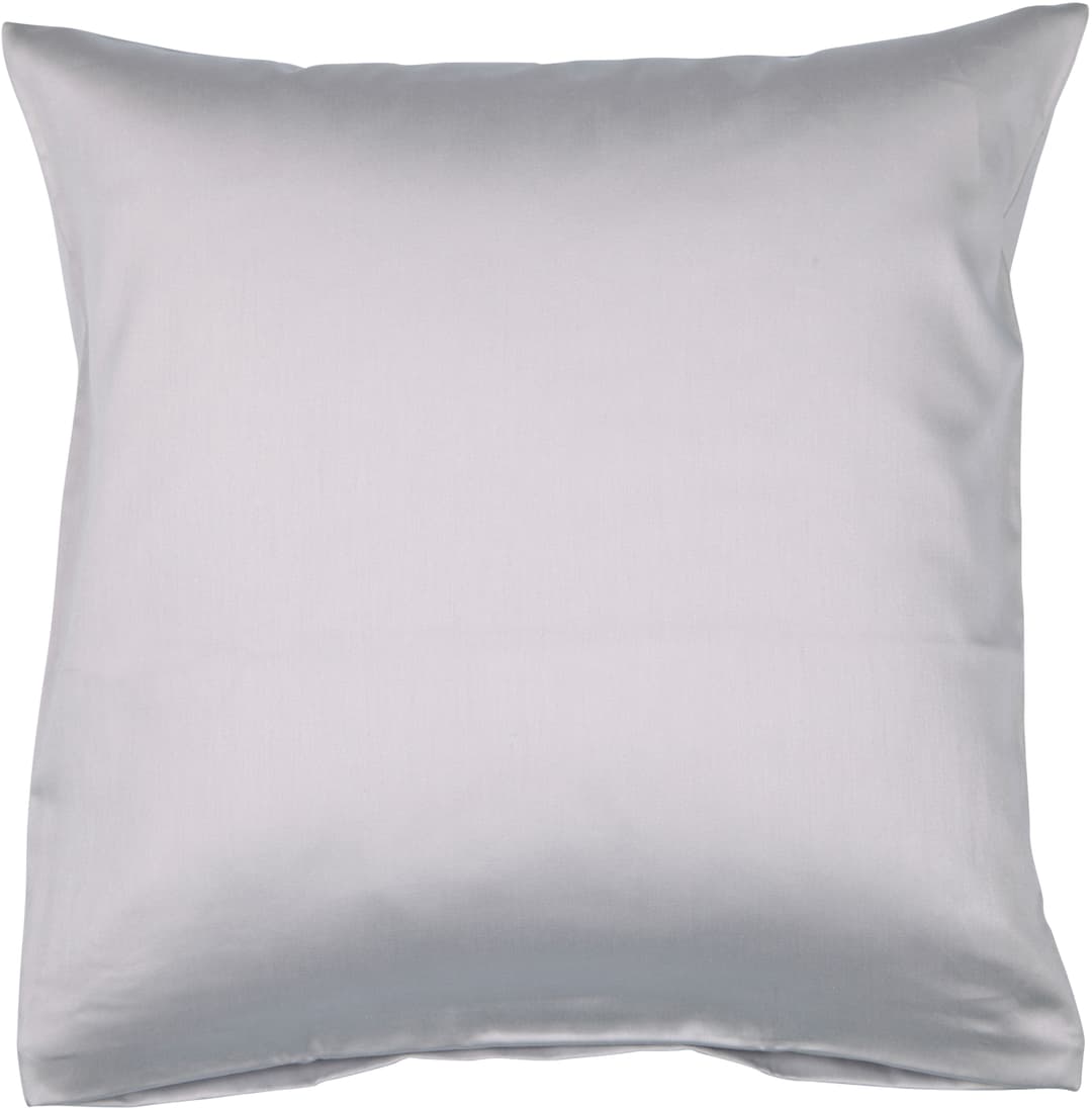 Janine Kissenbezug Colors Mako Satin | Grau