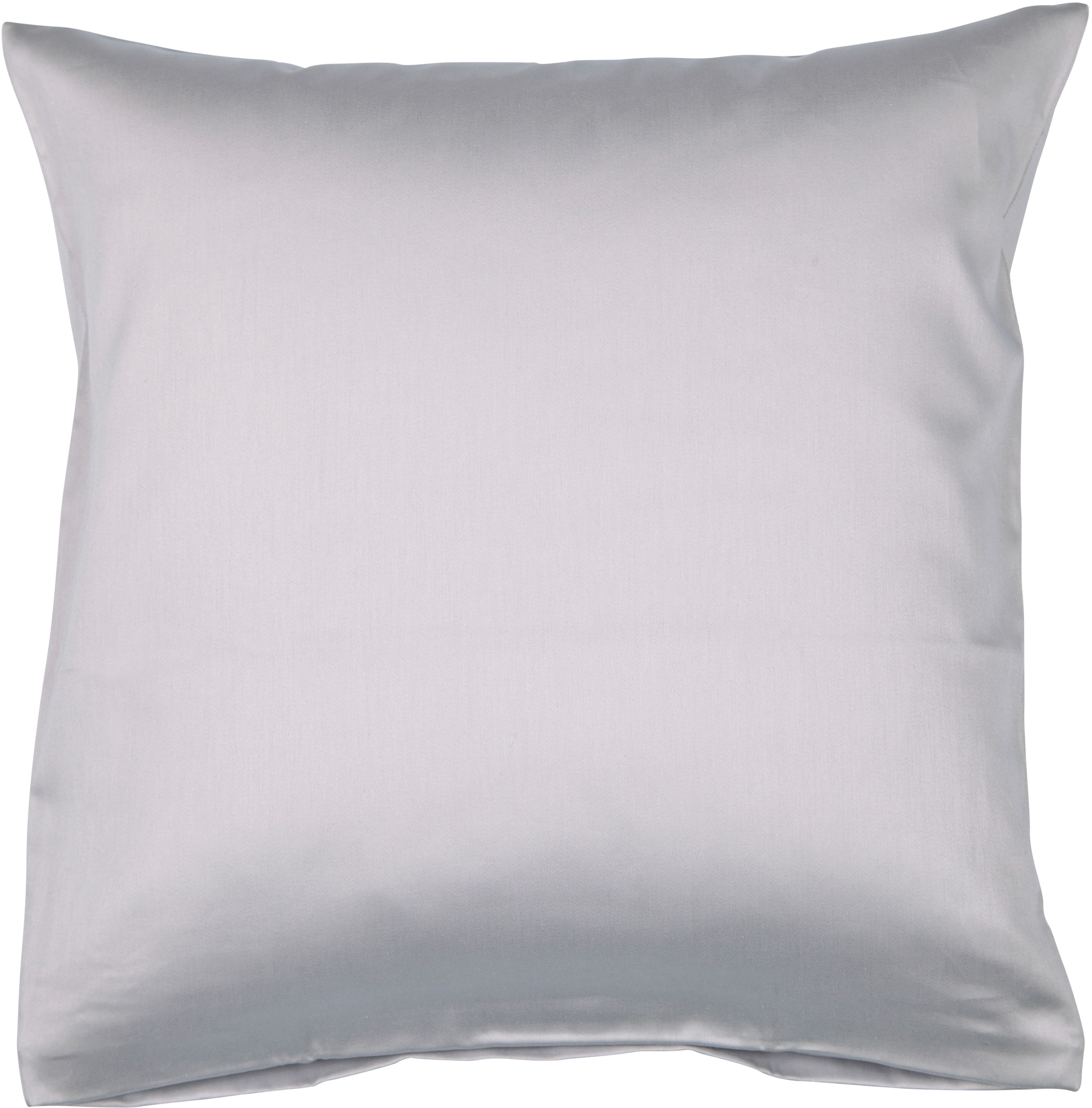 Janine Kissenbezug Colors Mako Satin | Grau