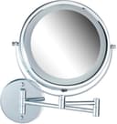 WENKO Wandspiegel Power-Loc LED Modell Lumi | Silber 2